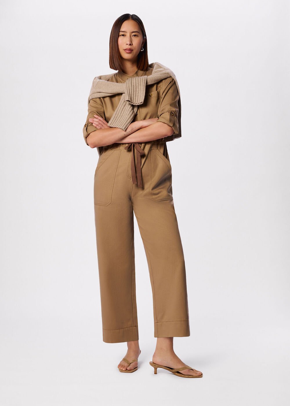Drawstring Utility Boilersuit
