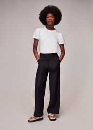 Gathered Keyhole Back Top