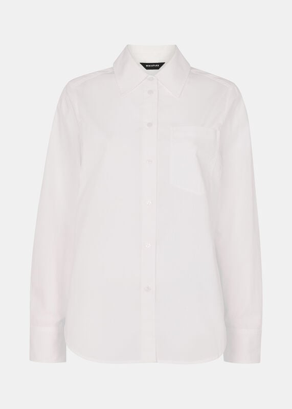 White Relaxed Fit Shirt