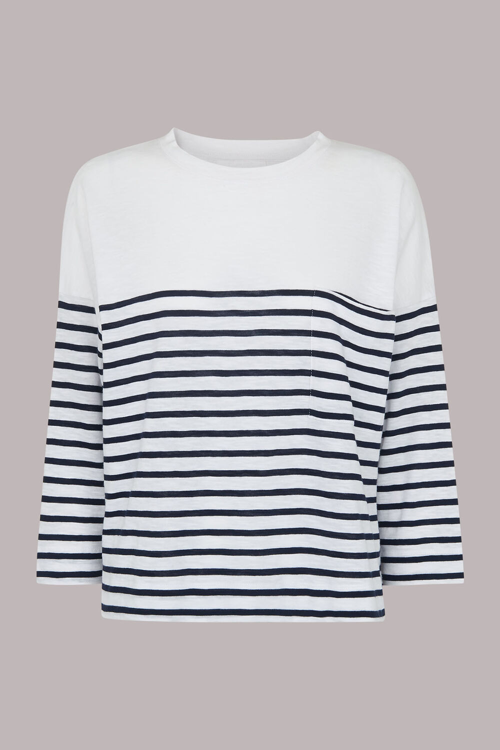 Breton Cotton Pocket Top