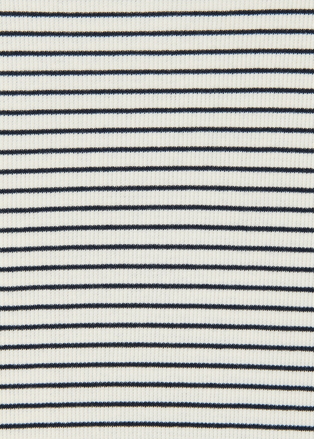 Stripe Detail High Neck Top