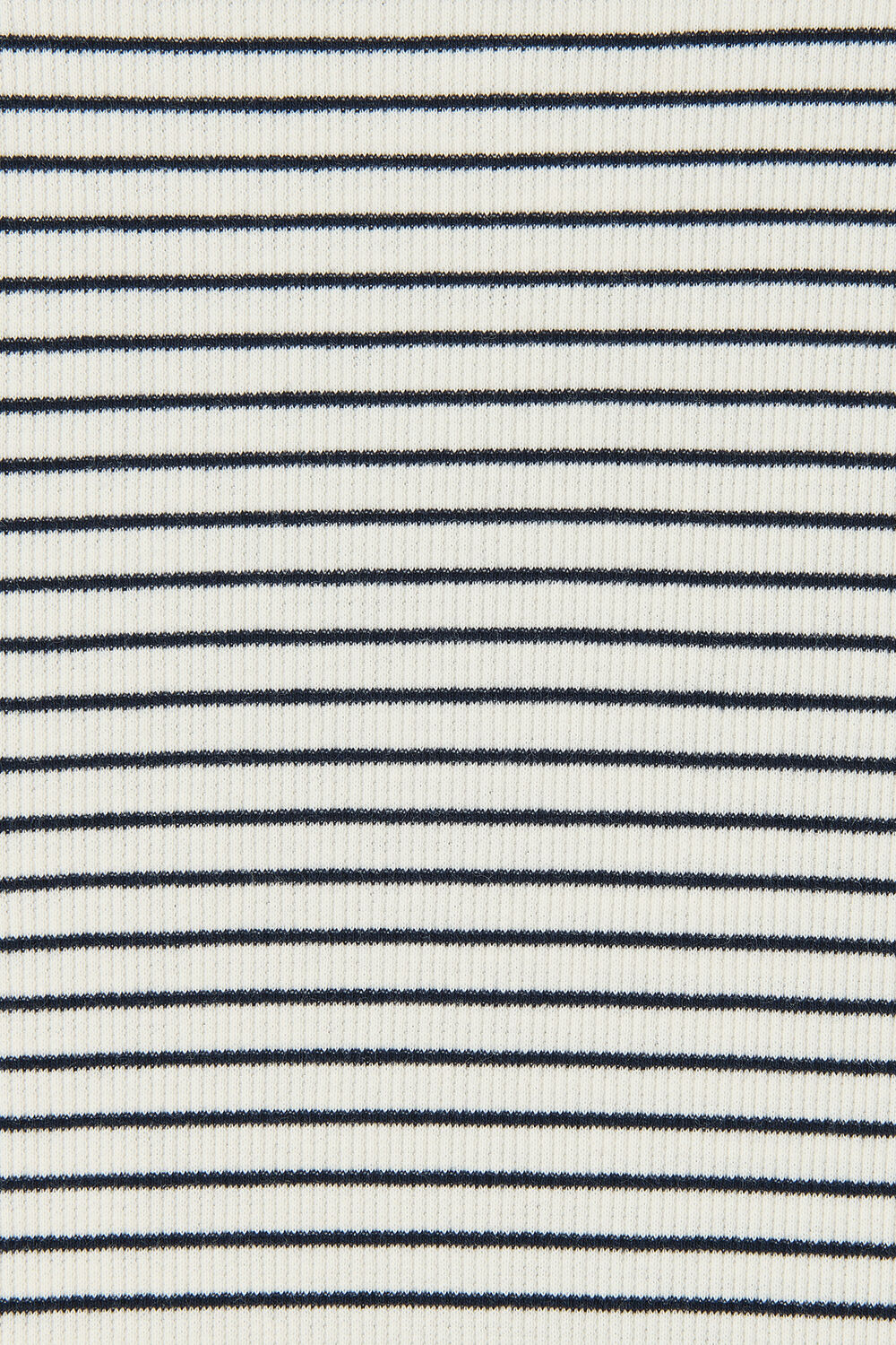 Stripe Detail High Neck Top