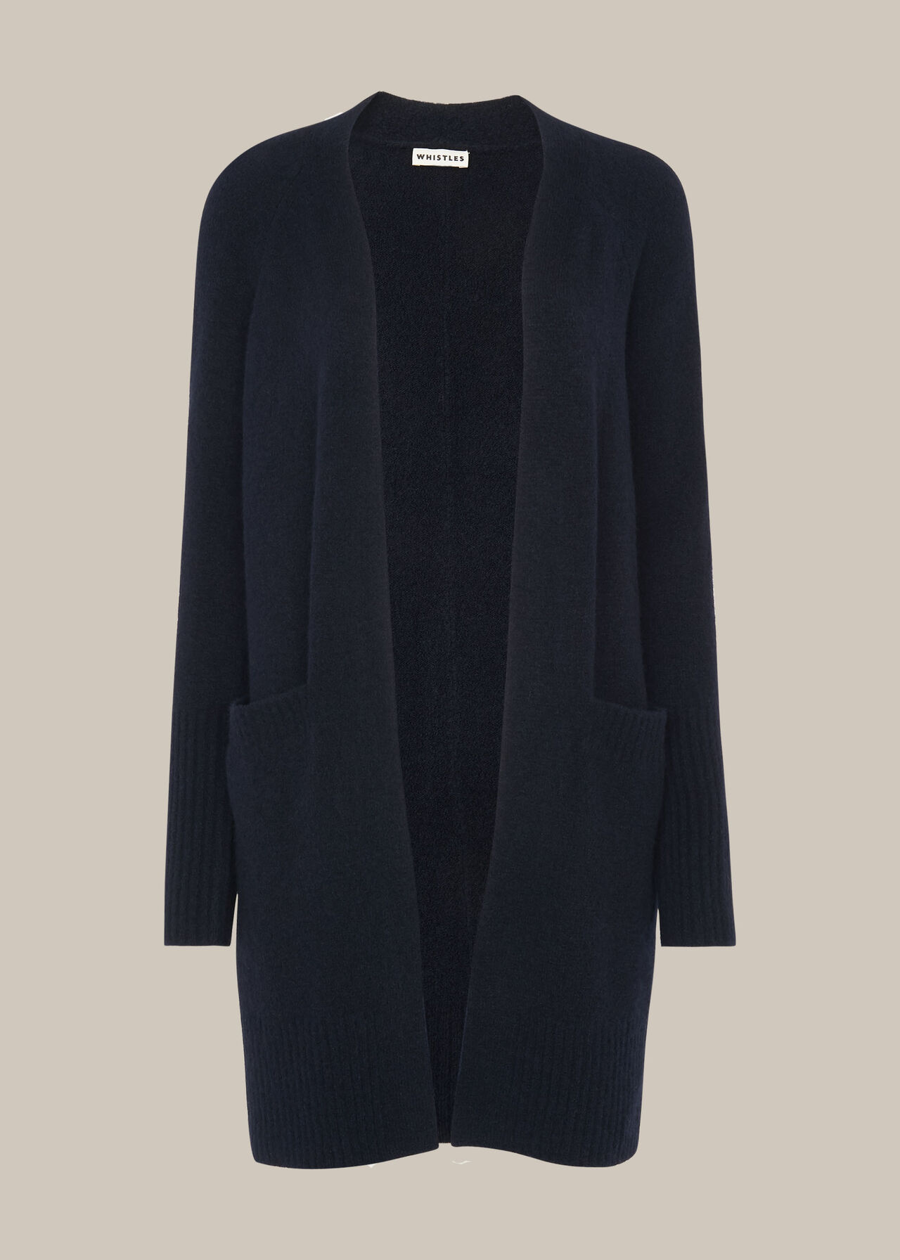 Lilly Long Line Wool Cardigan