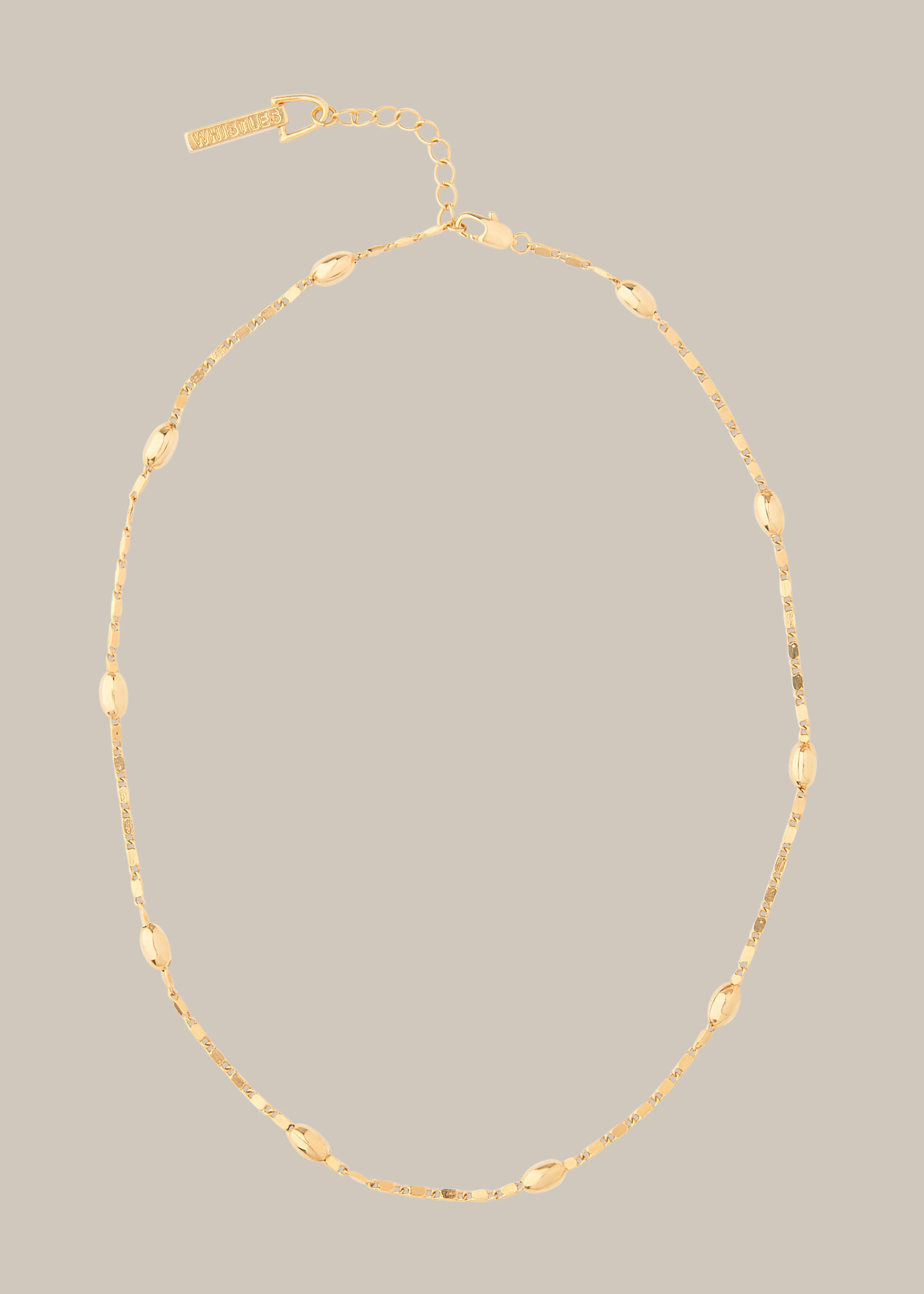 Bead chain hotsell necklace
