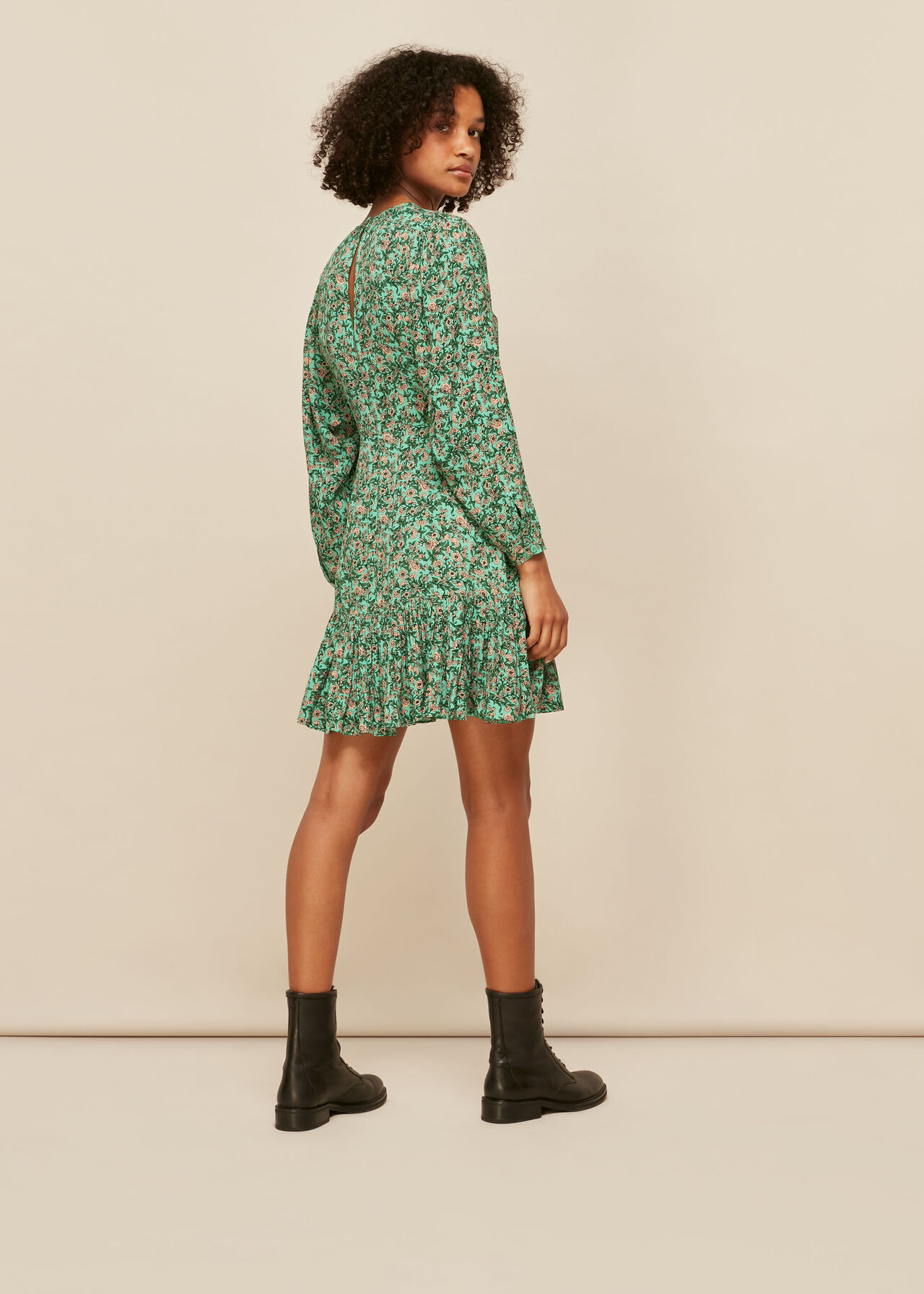 Heath Floral Print Dress