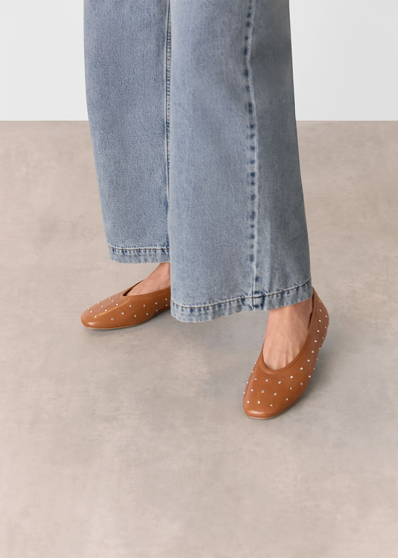 Karina Studded Ballet Pump