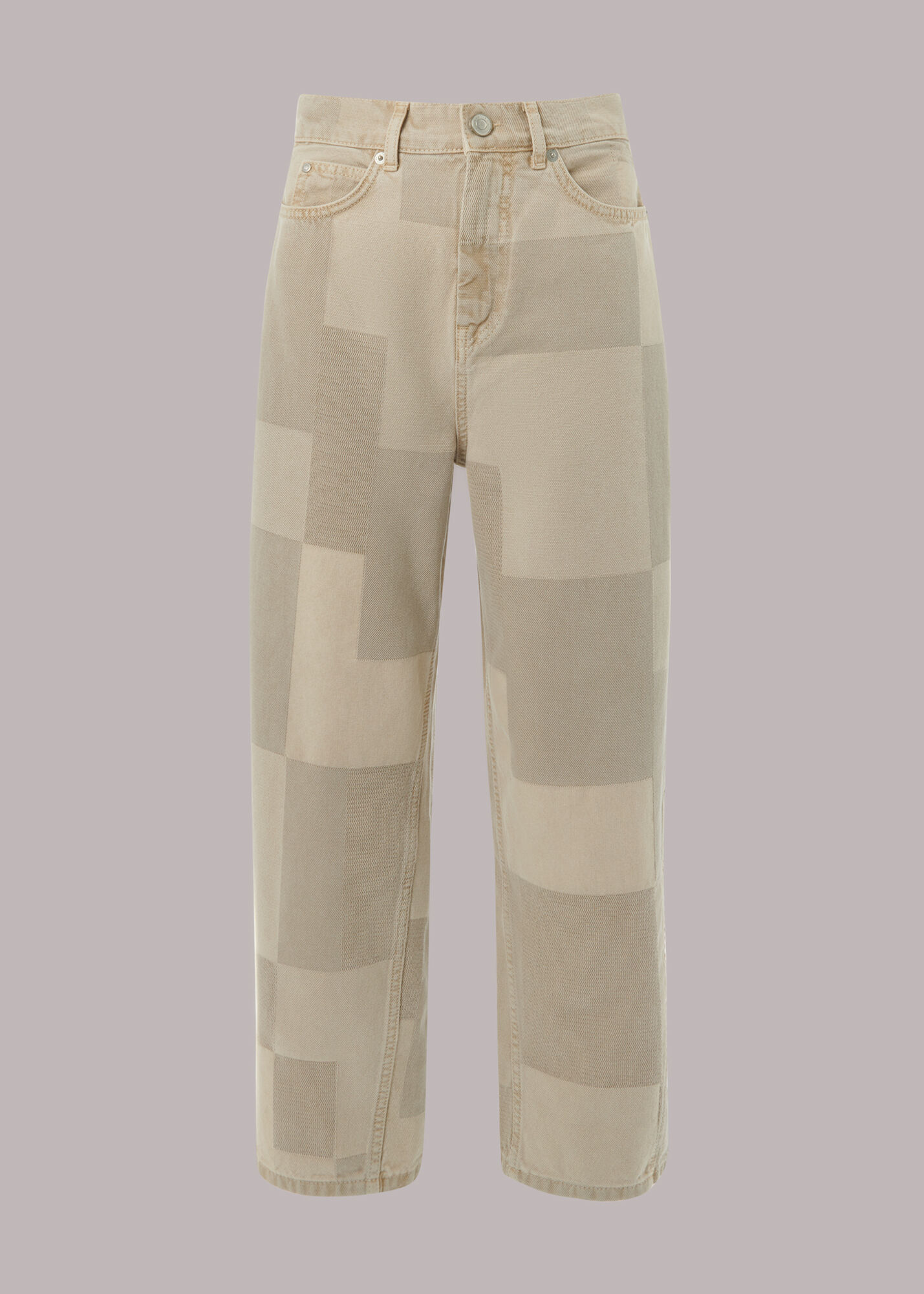 Stone Authentic Patchwork Jean WHISTLES Whistles UK