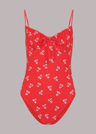 Fish Printed Swimsuit