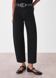 Stretch Barrel Leg Jean