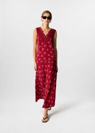 Burgundy Floral Coord