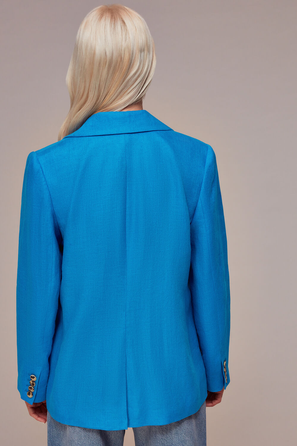 Petite Lucy Linen Blazer