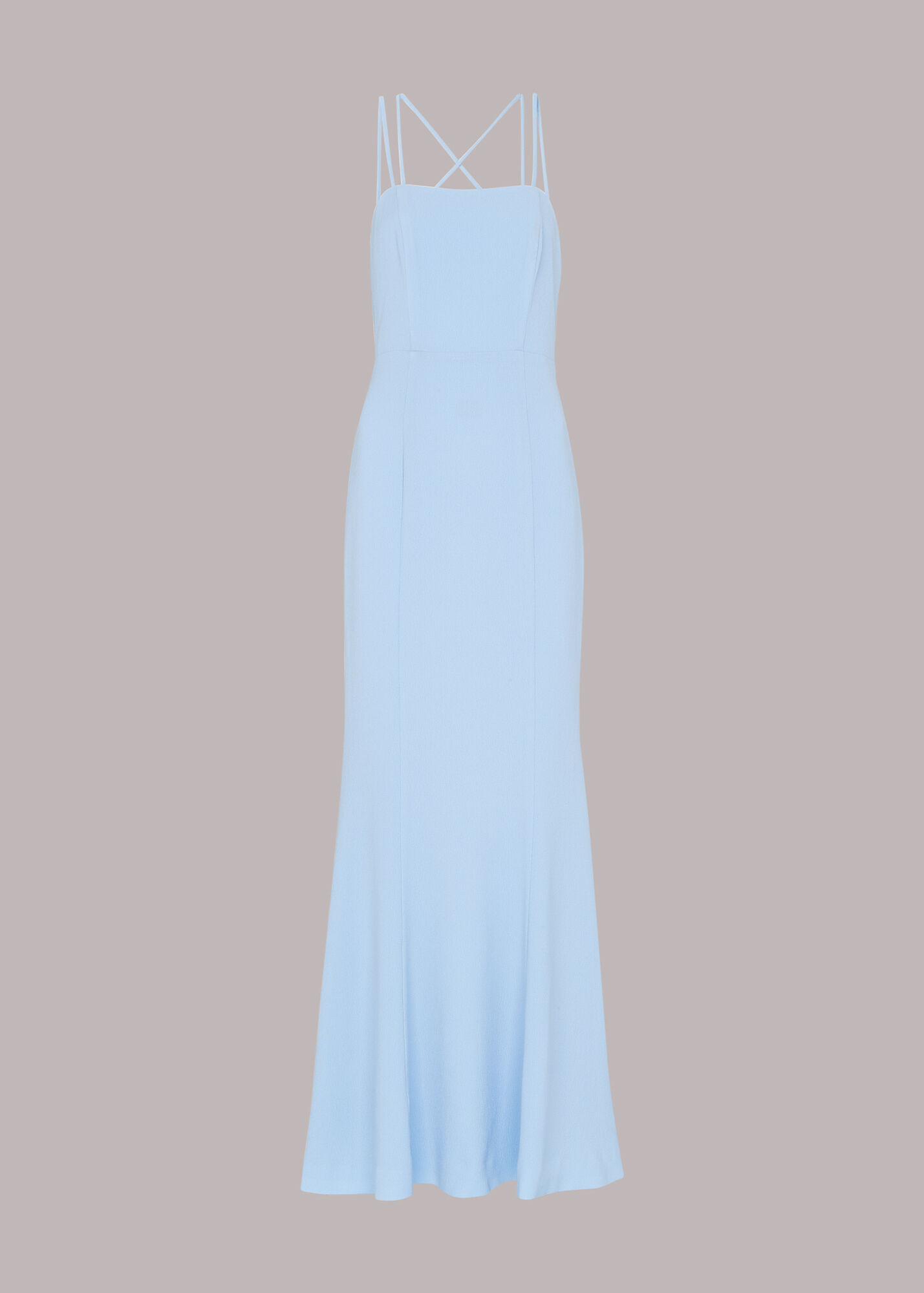 Pale Blue Emily Maxi Dress WHISTLES Whistles