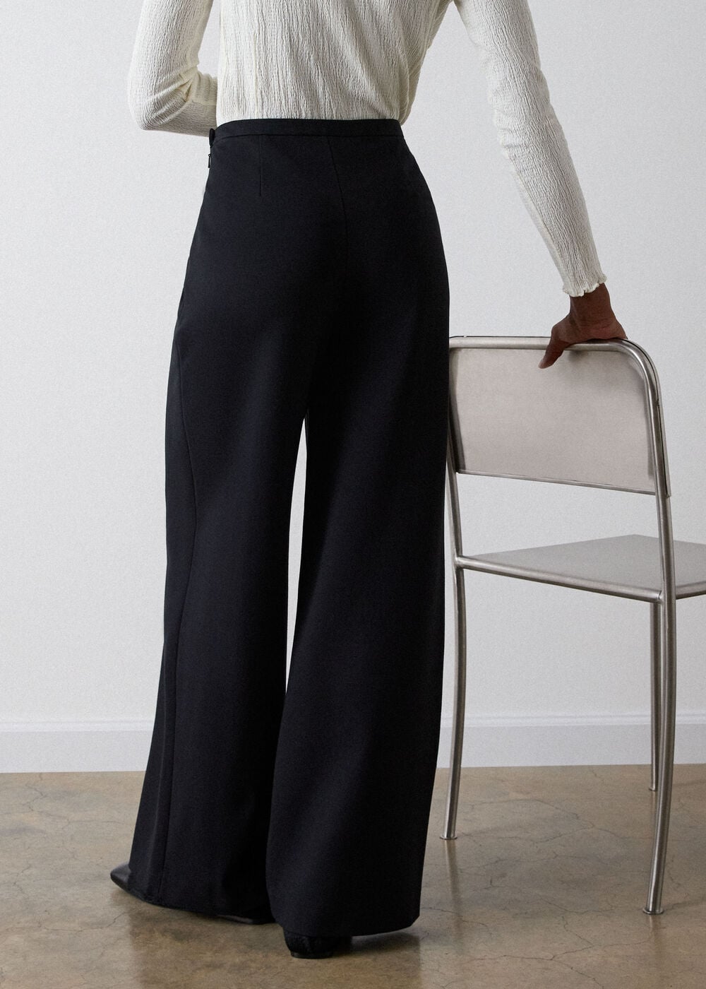 Ponte Wide Leg Trouser