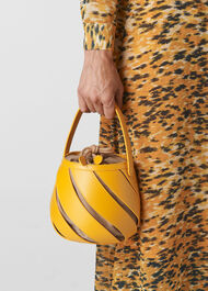 Whistles x Mlouye Helix Bag Yellow