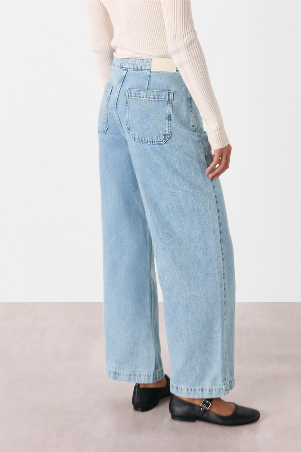 Authentic Ankle Wide Leg Jean