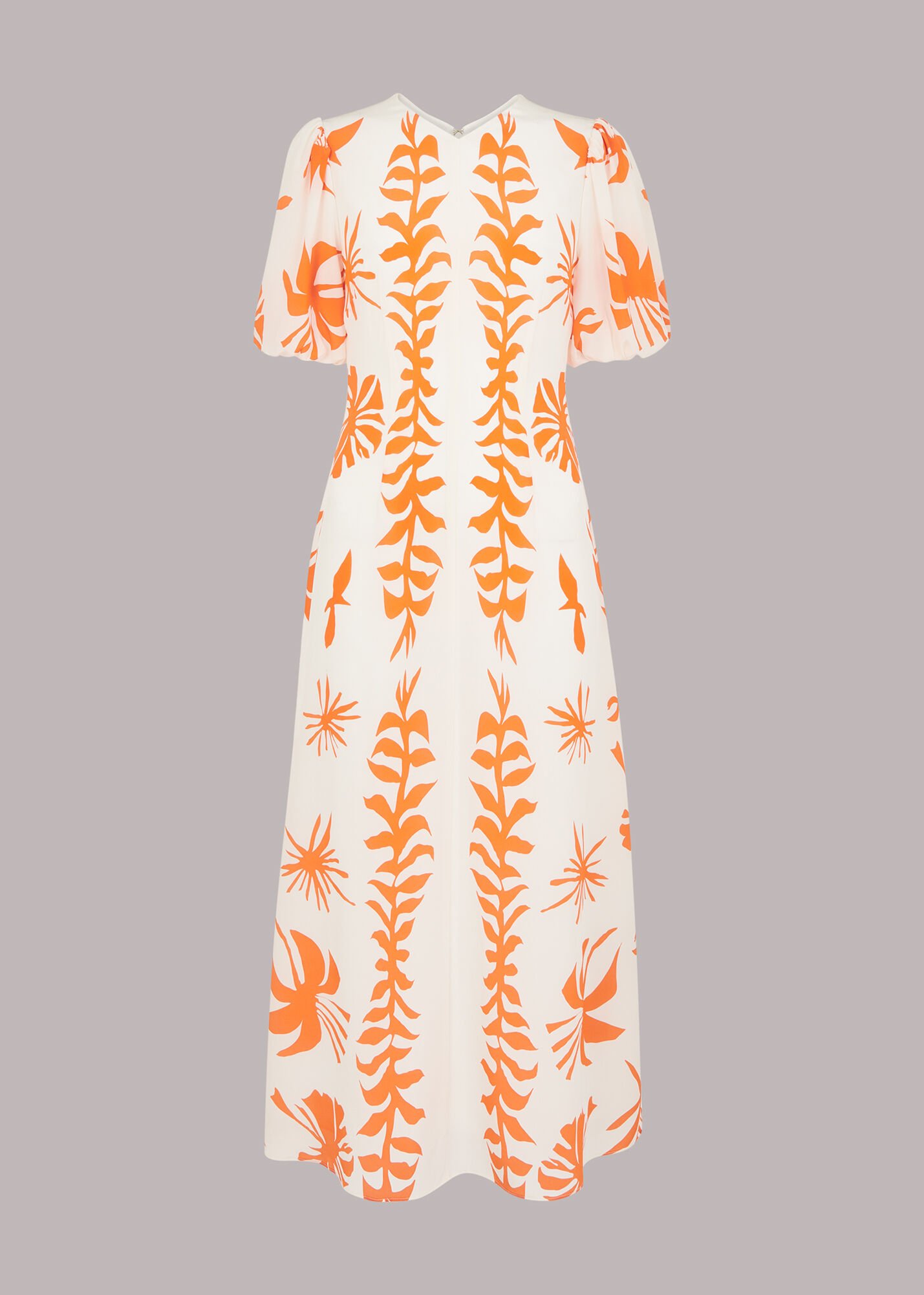 Whistles coral dress top