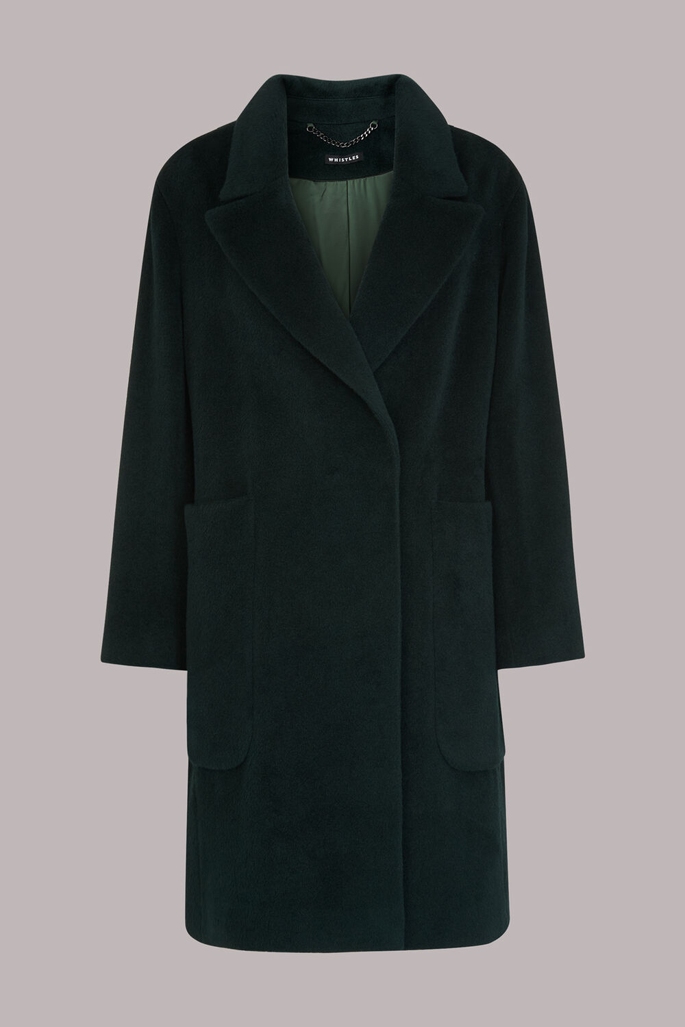 Lola Wool Mix Cocoon Coat