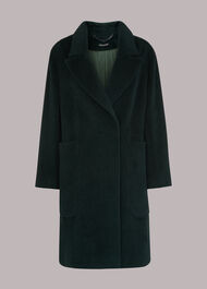 Lola Wool Mix Cocoon Coat