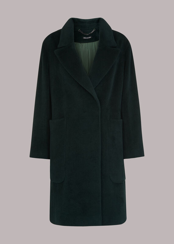 Lola Wool Mix Cocoon Coat