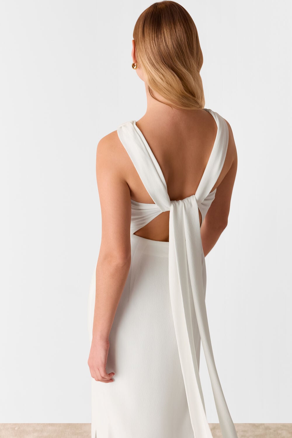 Tie Back Maxi Dress