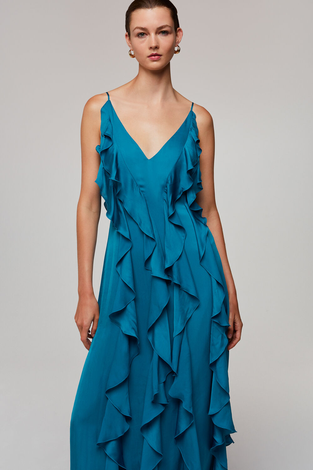Ruffle Maxi Dress