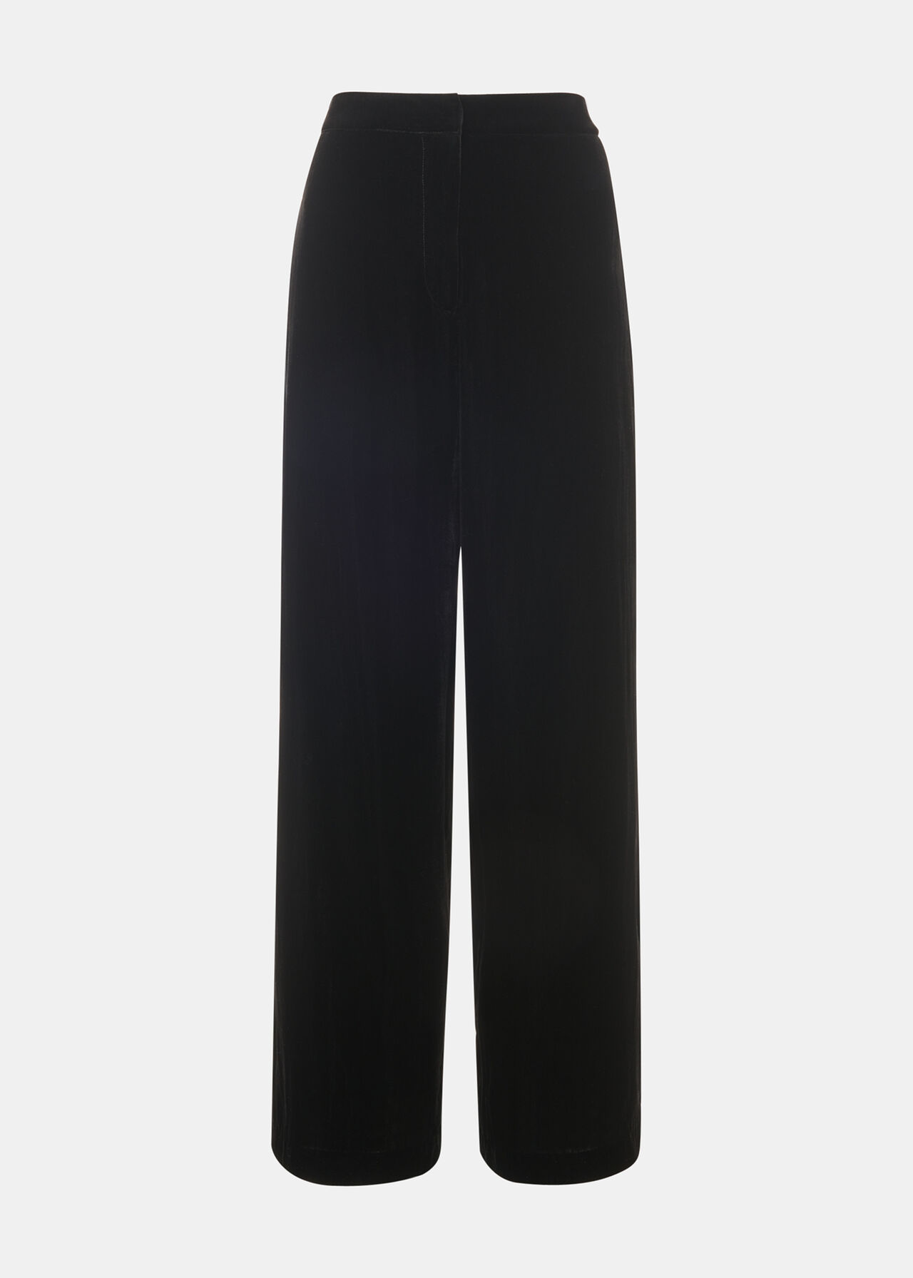 Black Velvet Trouser | WHISTLES