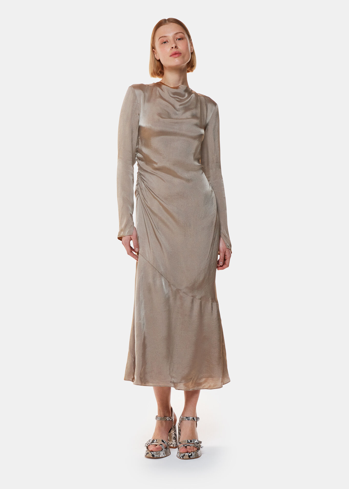 LUNA DRESS || FIG FLORAL - NORALEE main image 0