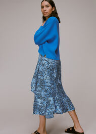 Hyena Spot Wrap Skirt