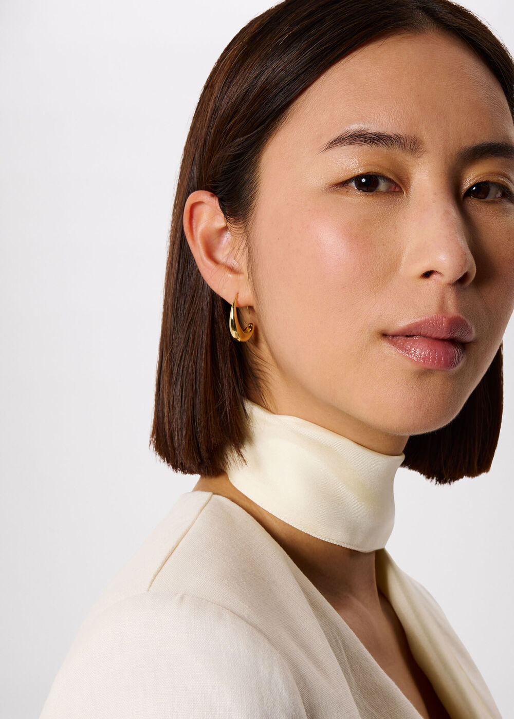 Mini Wire Hoop Earring