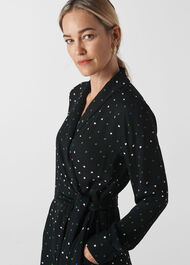 Star Print Jumpsuit Black/Multi