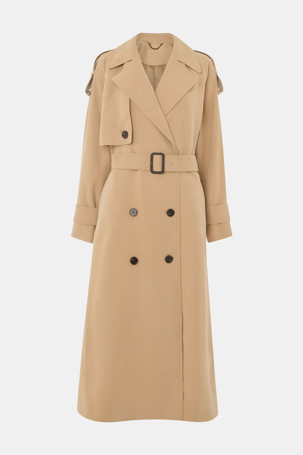 Soft Voluminous Trench Coat