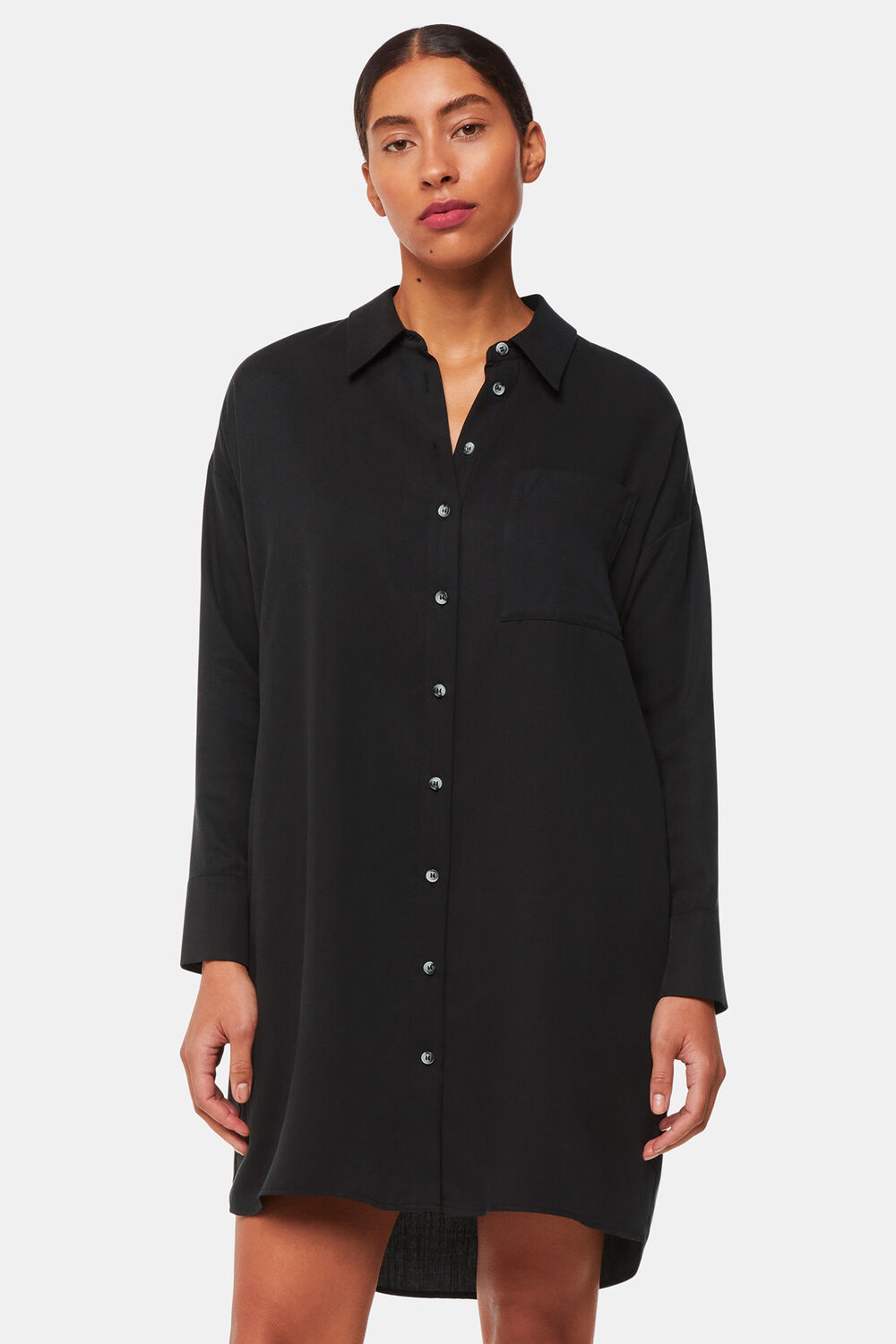 Black Helena Relaxed Dress