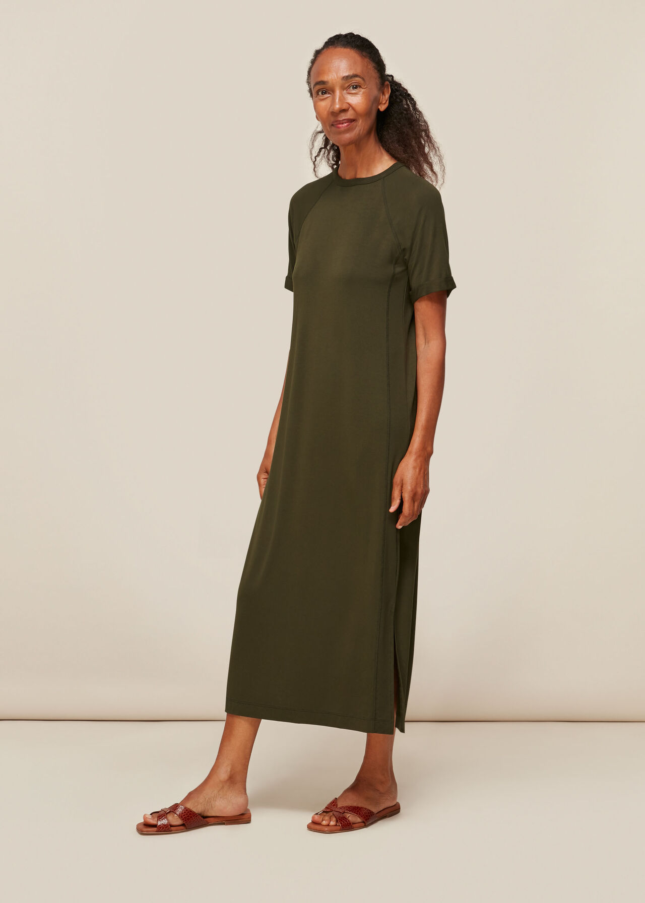 Jersey Longline Dress