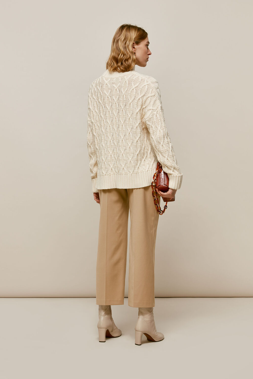 Sonia Tapered Trouser Camel