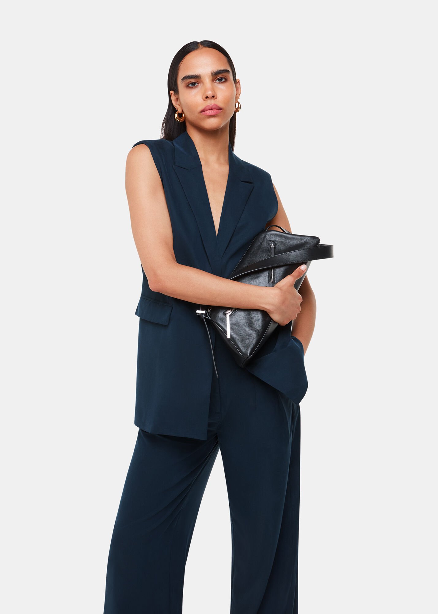 Whistles navy blazer 2025