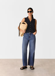 Maisie Button Front Tank