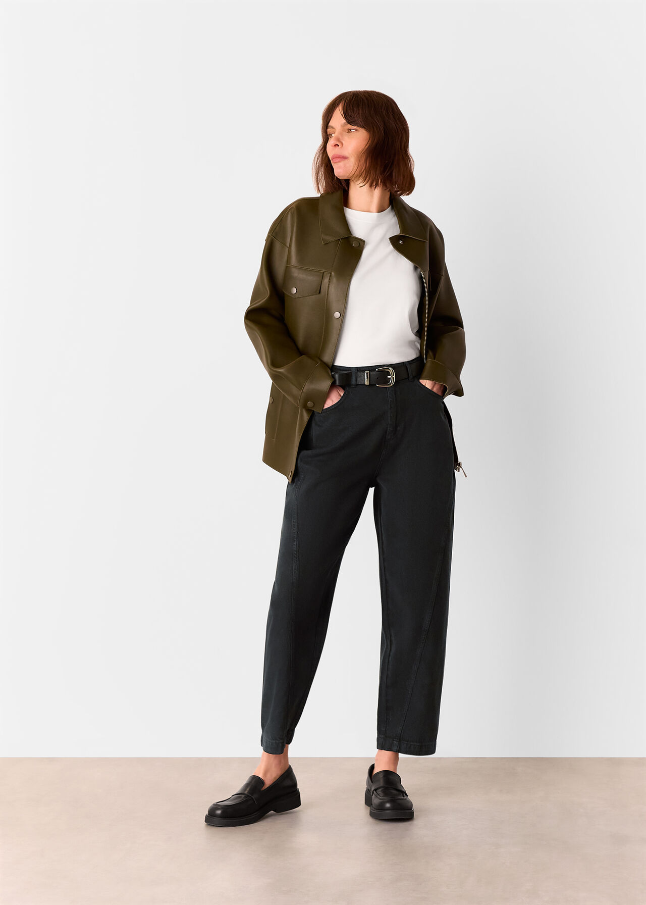 Lola Cotton Blend Trouser