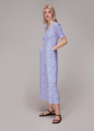 Floral Garden Print Jumpsuit