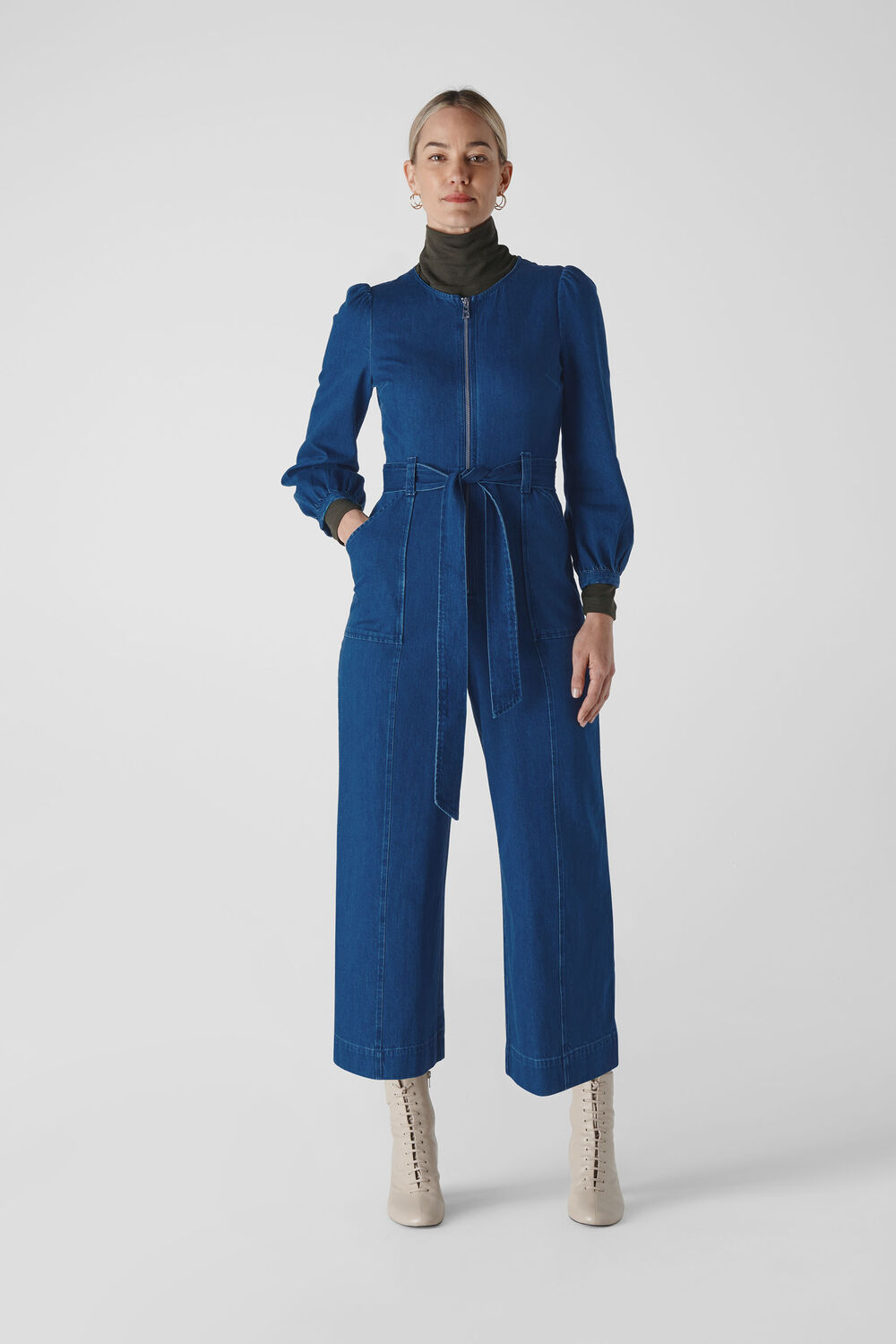 Estelle Denim Jumpsuit Denim
