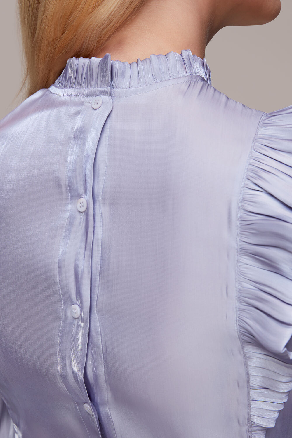 Diana Iridescent Frill Top