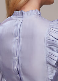 Diana Iridescent Frill Top