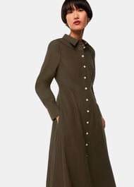 Jean Poplin Shirt Dress