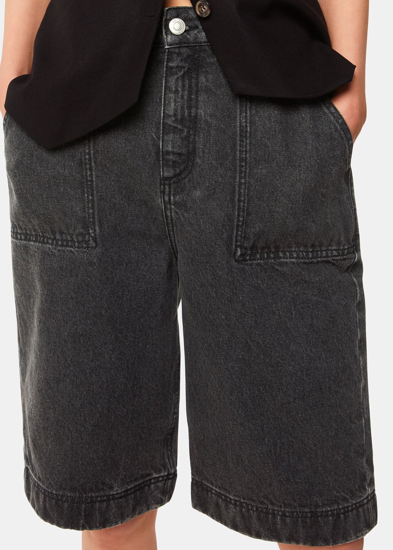 Raya Longline Denim Short