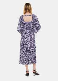Georgie Ribbon Print Dress