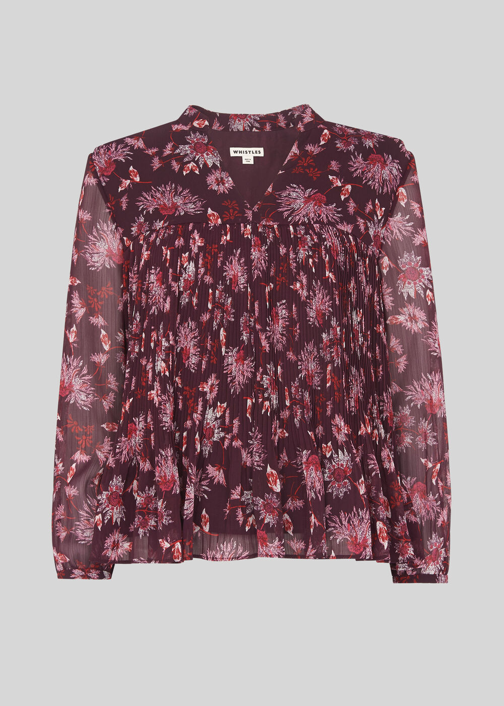 Pitti Print Blouse Pink/Multi