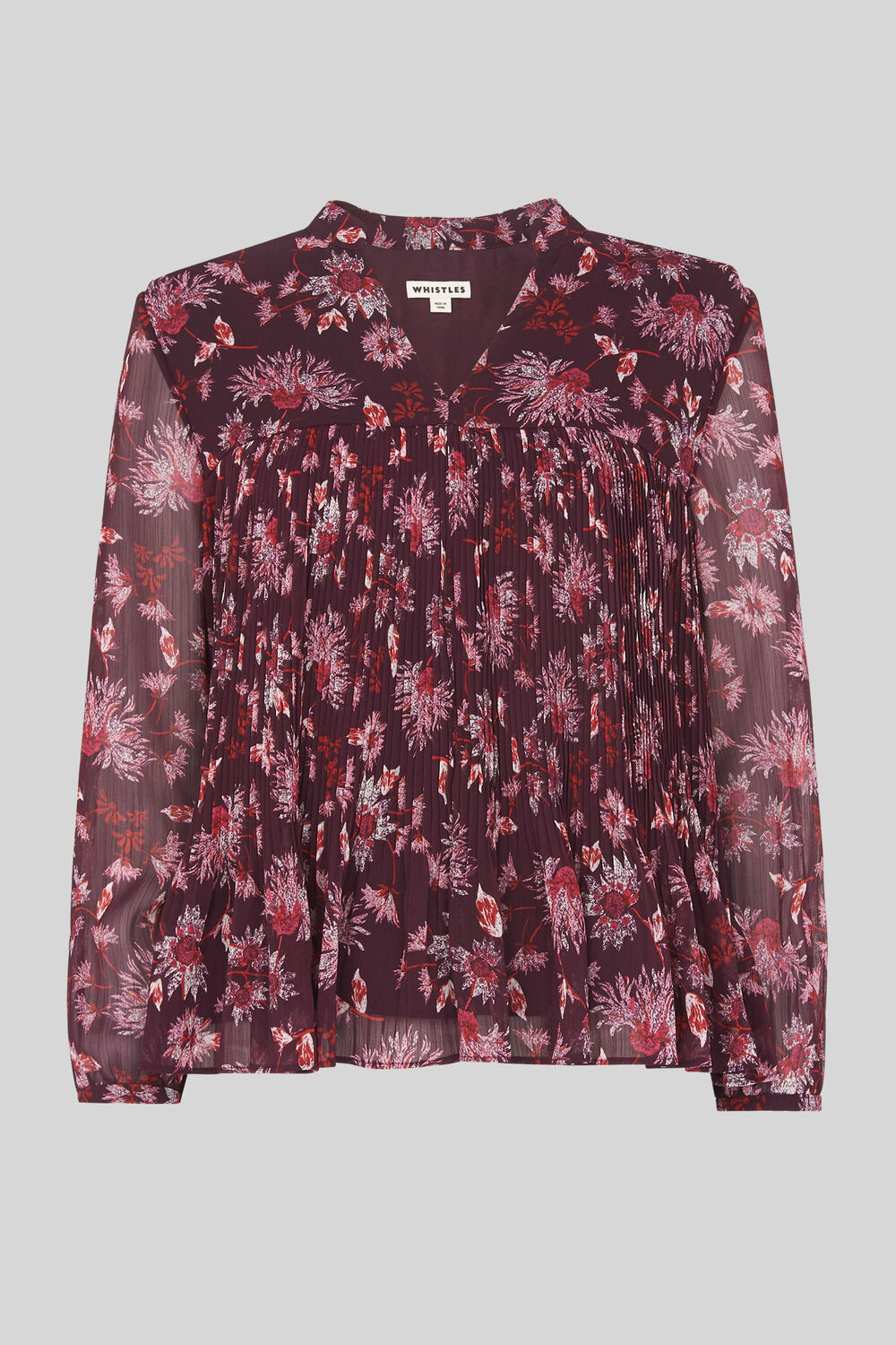 Pitti Print Blouse Pink/Multi