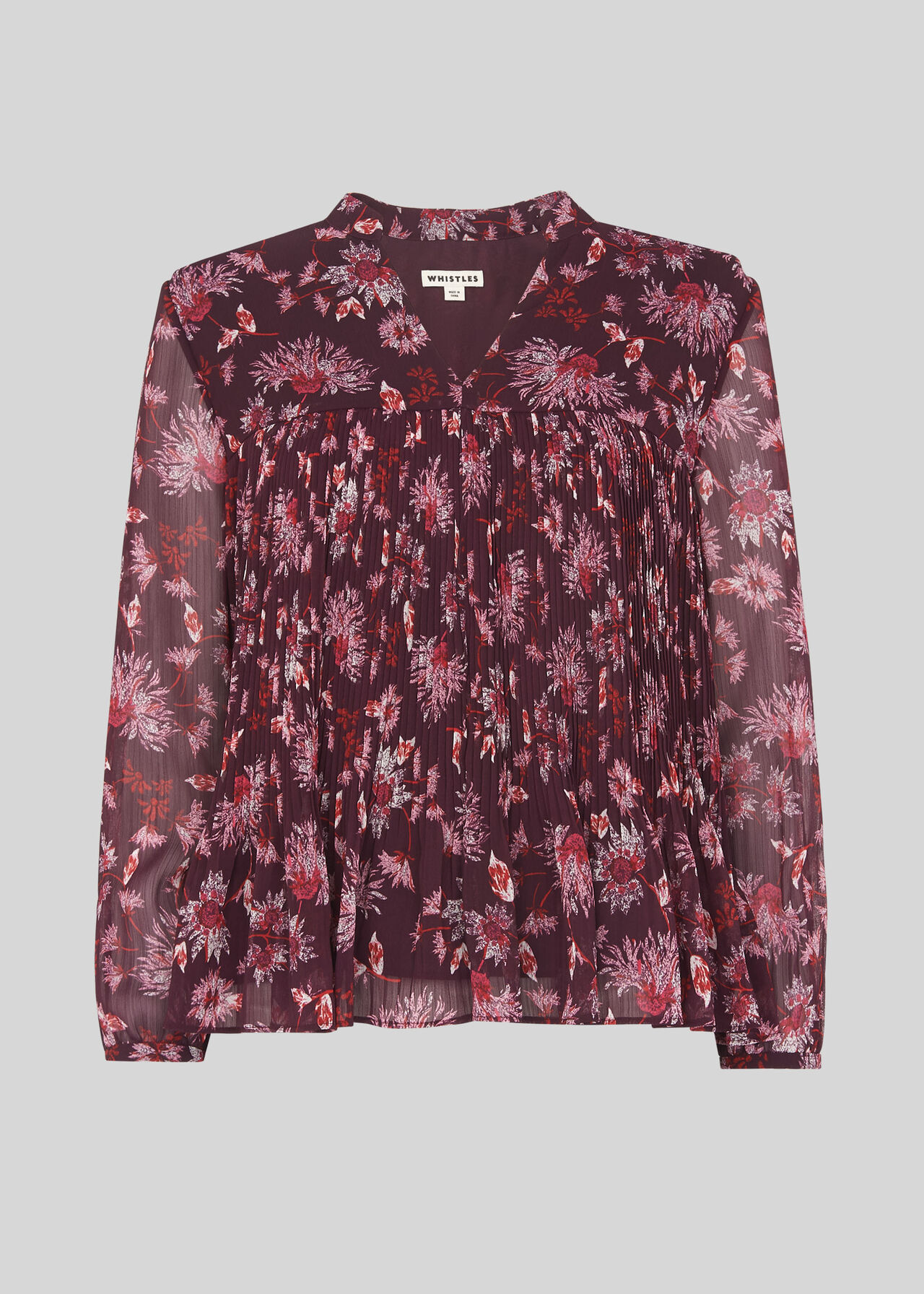 Pitti Print Blouse Pink/Multi