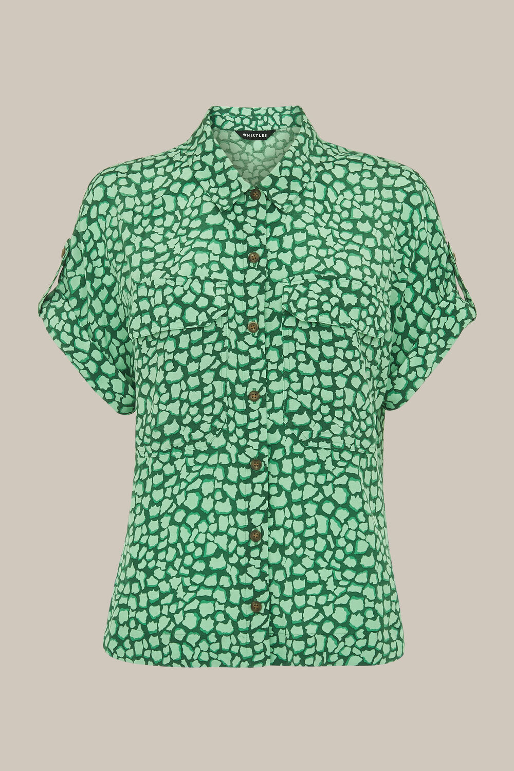 Giraffe Animal Pocket Shirt
