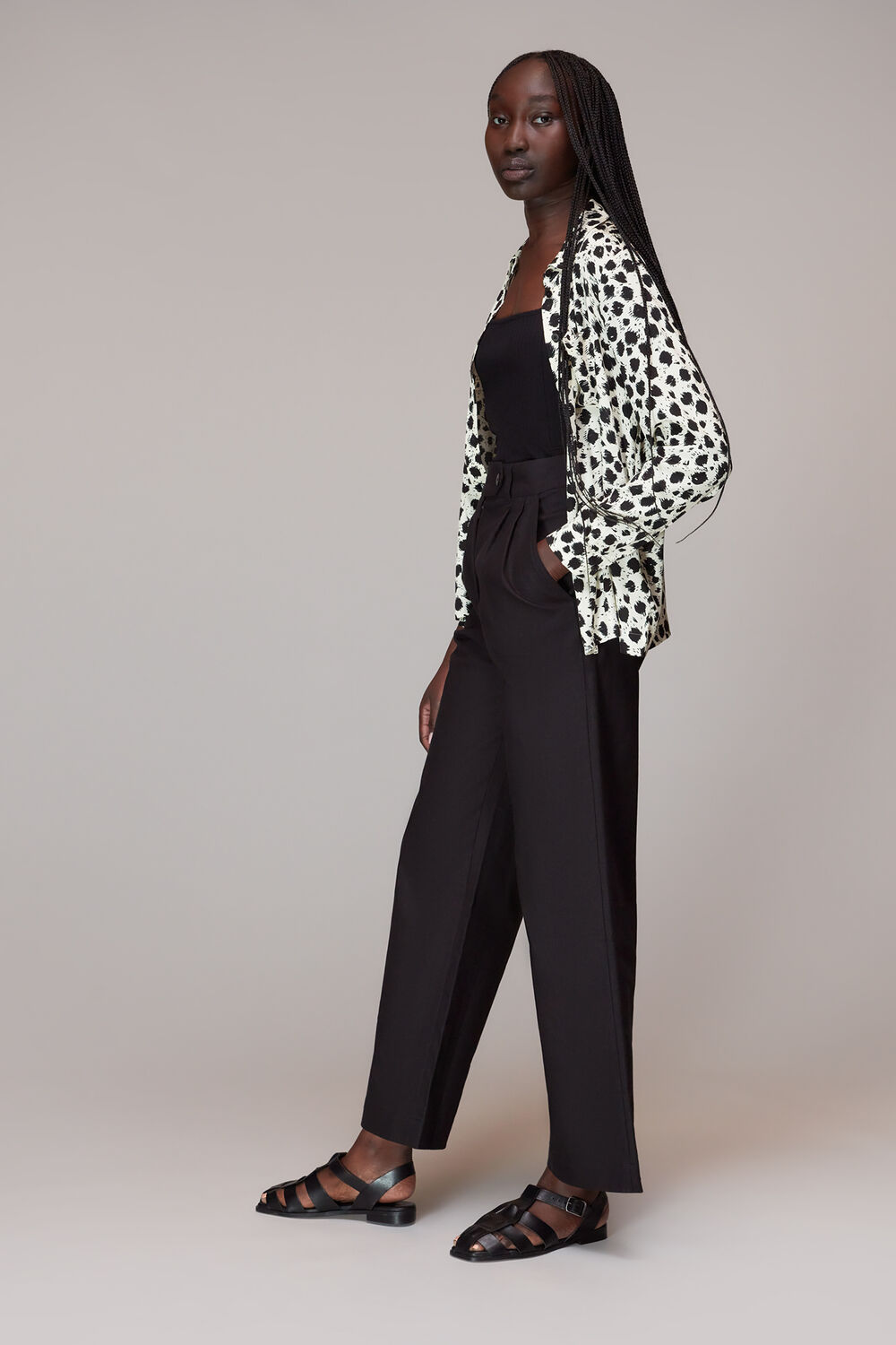 Brushed Dalmatian Shirt