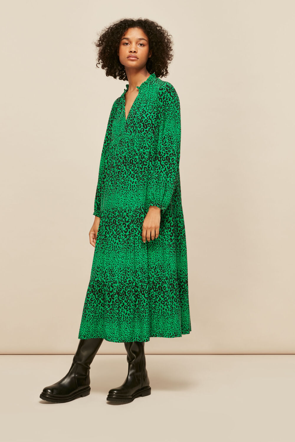 Speckled Animal Enora Dress